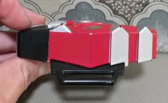 Power Rangers Dino Thunder Abaranger Commander Morpher 2004 Bandai Red Ranger