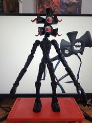 HUGE Dark Siren Head – Articulated and Glow in the Dark