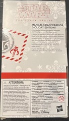 Hasbro Star Wars Mandalorian Warrior Holiday Edition Black Series NEW/SEALED