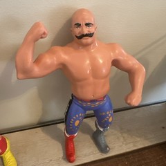 Two 1984 WWF WWE TITAN Wrestling Figures Vintage 80s Toys