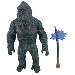 King Kong Monster Gorilla 8.5″ Action Figure w/Battle Axe Moveable Figurine Toys