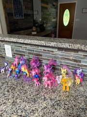My Little Pony Mixed Lot of 21 Figures (Various Sizes/Years) Good Condition