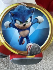 Knuckles The Echidna Sonic Hedgehog Sonic 2 Stuffed Plush Large 18”