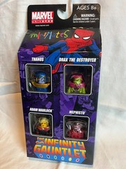 Marvel Minimates INFINITY GAUNTLET-Thanos-Drax-Adam Warlock-Mephisto Figures War