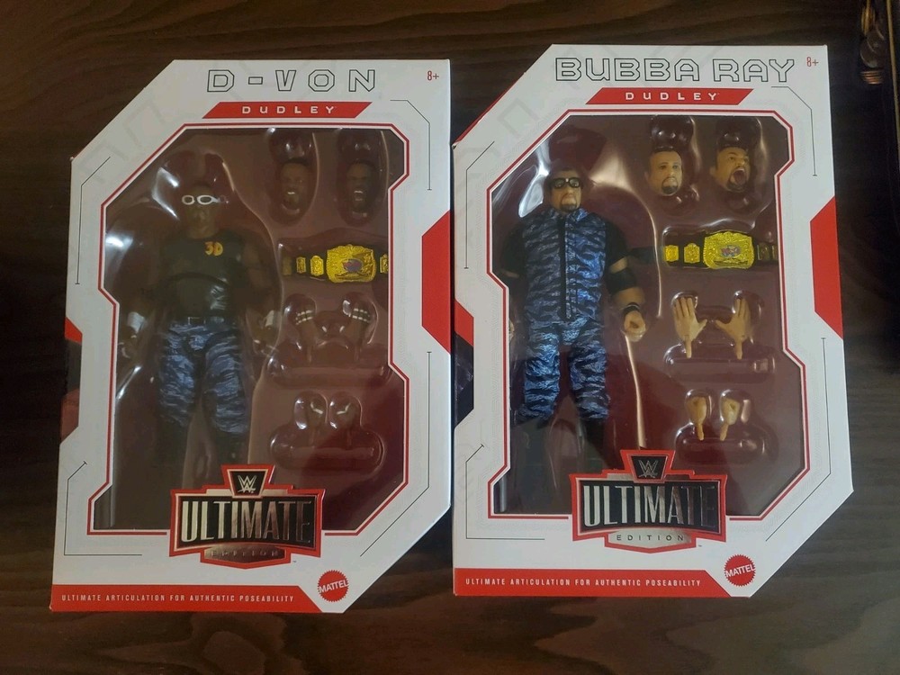 Wwe Ultimate Edition Exclusive Dudley Boys Figure Set