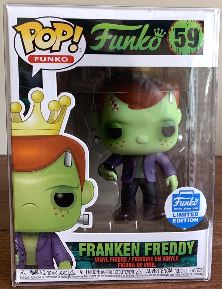 Funko Pop! Franken Freddy Funko Shop Limited Edition 59 Vinyl Figure New Dmg Box