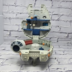 Star Wars 2011 GALACTIC HEROES MILLENNIUM FALCON Space Ship ~ Not Complete