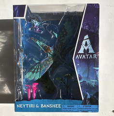 McFarlane Toys Avatar World of Pandora Neytiri & Banshee Figure Set – 2022