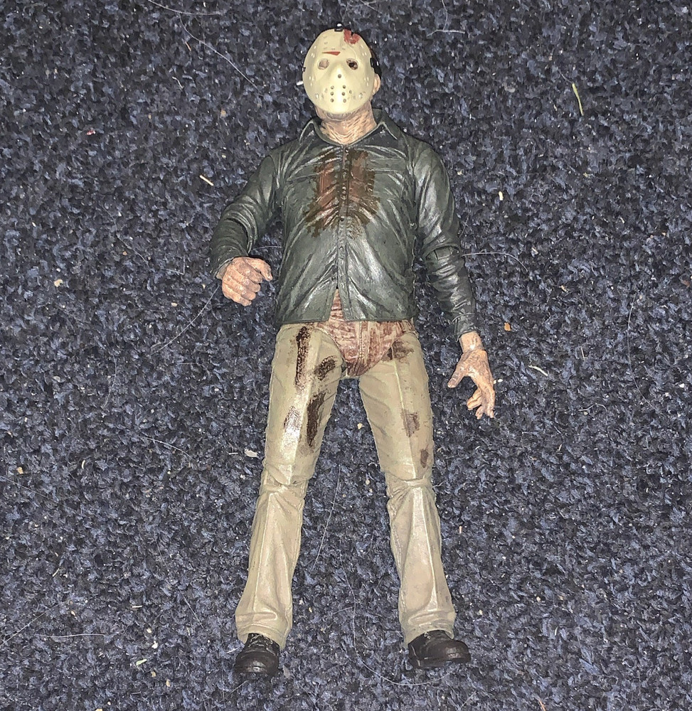 Friday the 13th Jason Voorhees Action Figure Multicolor Plastic Movies