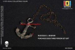 101TOYS ES020 Captain Jack-Iron Hook Captain-sailor 1/12 Scale Action Figure set