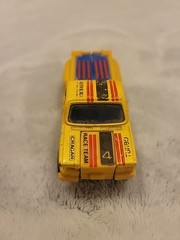 Vintage 1980s MC Toys Dynabot Motobot Yellow Race Truck 4×4 Transformer
