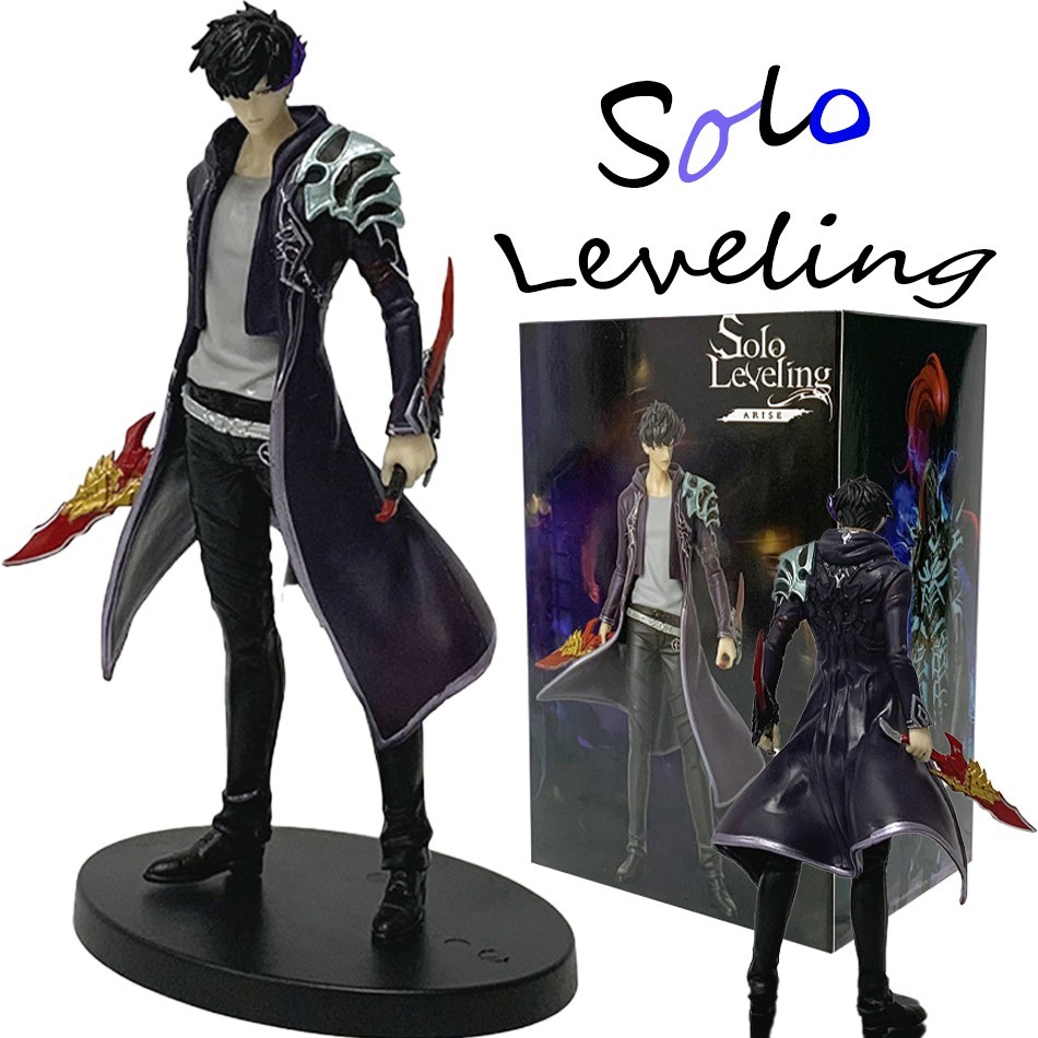 21cm In Stock Solo Leveling (Anime Version) Figure -Sung Jinwoo Action Figure