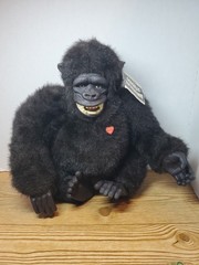 VTG Universal Studios KING KONG PLUSH Souvenir 15″ TAIWAN 1986 w/ Tag Works RARE