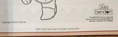 NEW Sheriff Callie Wild West 48-Page Color by Number Coloring Book Color Guide