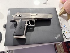 1:1 DESERT EAGLE Toy Gun Nonfiring Israeli Defense All Metal Extremely Rare 2lbs