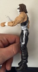 WWE STING The Crow Mattel Basic Series 55 Superstar WCW 2015 Wrestling Figure