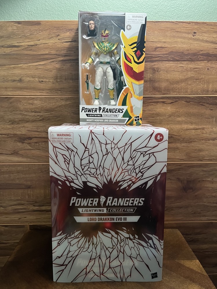 Power Rangers Lightning Collection – Lord Drakkon EVO III (1) & Lord Drakkon (1)