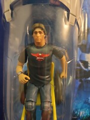 Jake Scully with Wheel Chair J Avatar 2009 Mattel 4 INCH Harley Shirt New