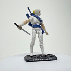 G.I. Joe Storm Shadow V24 25th Anniversary 2008 GI Action Figure 3.75″ 1:18