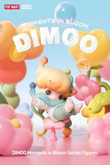 POP MART x Dimoo Moments In Bloom Series Confirmed Figure Sealed Bag in Open Box