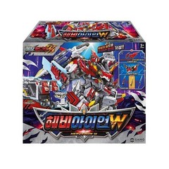 Metal Cardbot W HEAVY IRON W Transforming Robot Trailer Truck Toy 2025