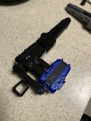 [Everything] Dual/Double Beyblade X String Launcher Set – Grips (Black & Blue)