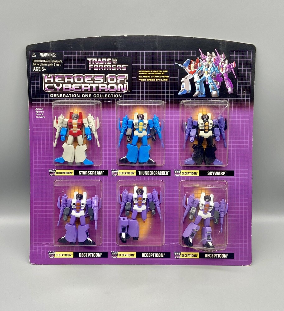 Hasbro Transformers Heroes of Cybertron Generation One Collection Set Of 6
