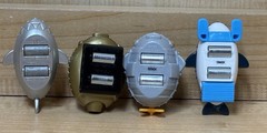 Lot of 8 Octonauts Mini Gup Speeders 2013 2014 Mattel Roller Racers