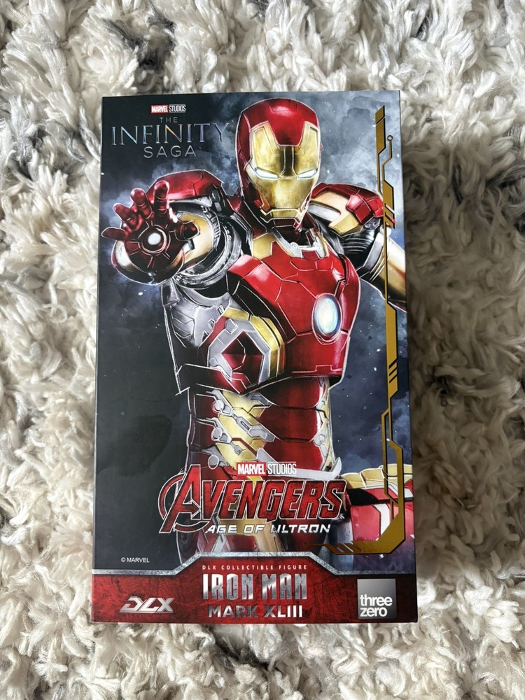 ThreeZero 1/12 Avengers: Age of Ultron Infinity Saga Iron Man Mark XLIII 43 DLX