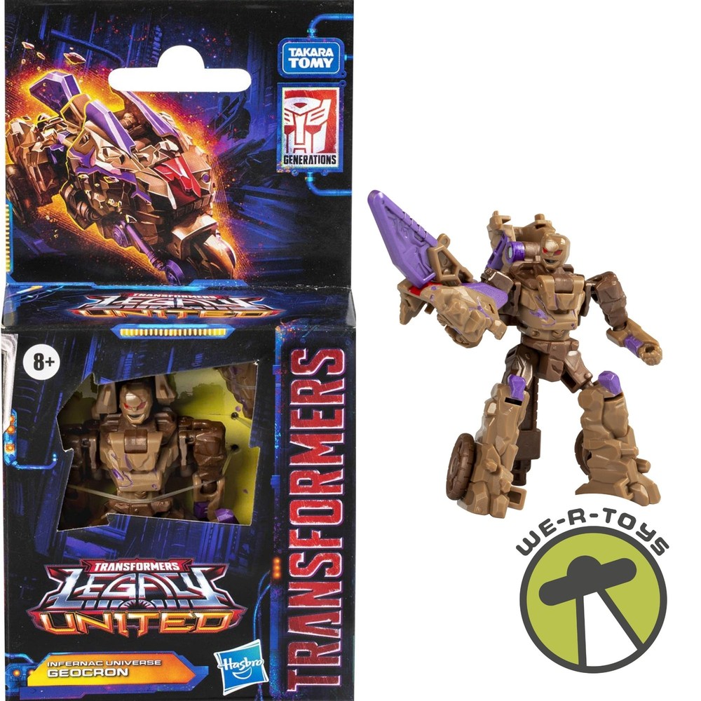 Transformers Geocron Legacy United Infernac Universe 3.5 Inch Action Figure 2024