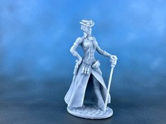 Action Figure Steampunk Lady Plague Doctor 80mm Resin Figure