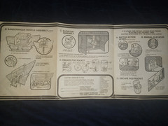 Vintage 1979 Kenner Star Wars Land of the Jawas Playset INSTRUCTIONS Manual Only