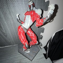 Bandai Ultraman Franchise Ultraman Action Figure Red Silver White Plastic Stand