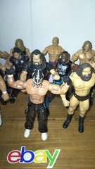 12 PC LOT JAKKS Pacific WWE Wrestling ACTION FIGURES 99 – 03 MYSTERIO HILLBILLY