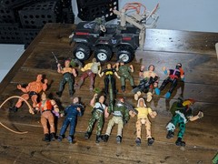 Rambo Force of Freedom Lot | Savage Strike Headquarters | Defender Jeep