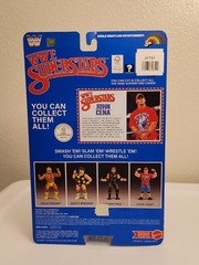LJN WWE Wrestling Superstars John Cena Figure Blue Card Signed Target Exclusive
