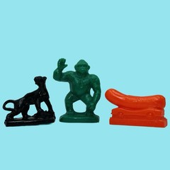 Vtg Mold a Rama Figures Gorilla Wienermobile Panther 1960’s Souvenir Set Of 3