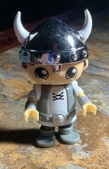 Ryan’s World Ryan Silver Viking 3″ Action Figure W/white Horns- Bonkers Toys