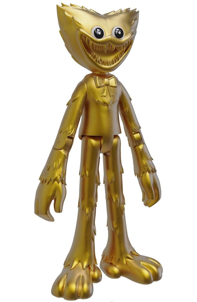 Poppy Playtime HUGGY WUGGY GOLD 5” Figure Series 2 Phat Mojo Collectable NEW