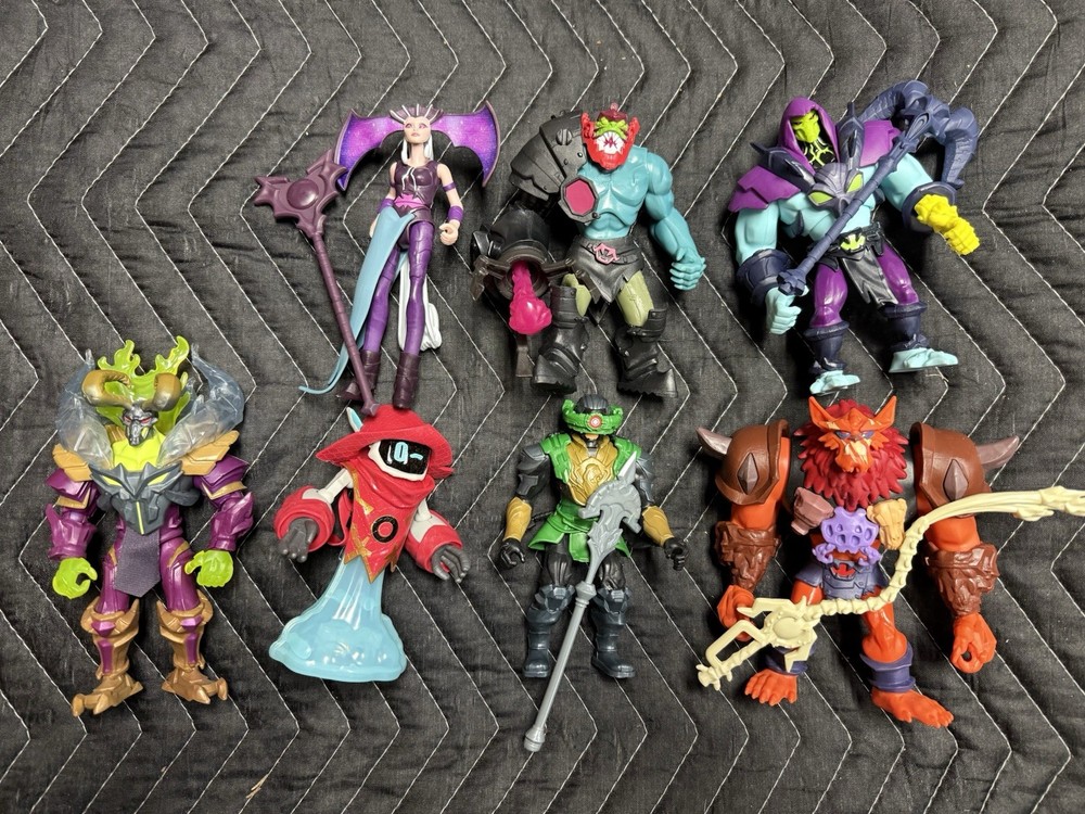 He-Man Masters of Universe MOTU Netflix Figure Lot Skeletor Reborn Orko Beast