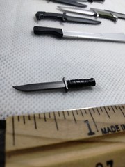 Over Sized Combat Knife 1:12 Scale Weapon Action Figure Accessory Force