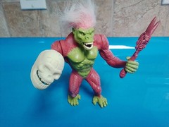 1994 Atari Primal RageYeti Green Red Chaos with accessories