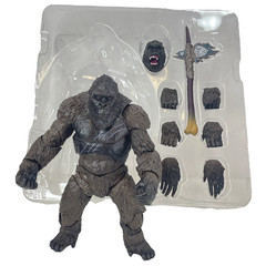 King Kong Monster Gorilla 5″ Action Figure w/Battle Axe VS Godzilla Bulk Pack