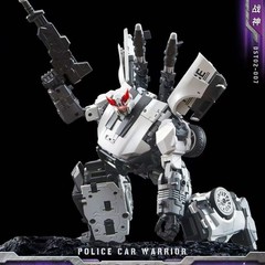 Dream Star DST02-007 Prowl Devastator Police Car Warrior Transformation Figure