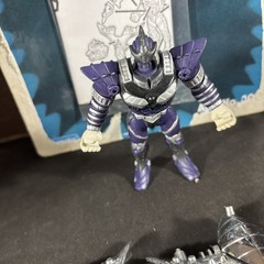SHREDDER METAL MUTANTS ACTION FIGURE TMNT NINJA TURTLES PLAYMATES CARD NEAR COMP