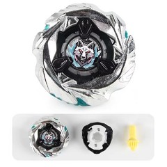 Beyblade X Starter UX Series UX-03 Wizard Rod + UX-08 Silver Wolf Launcher Toys
