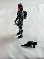 GI Joe Unreleased Baroness Prototype Figure w/ Gray Outfit & Red Hair Cobra 2003