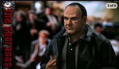 BLACK 8 STUDIO The Sopranos Tony Soprano 12in Action Figure Doll US SELLER