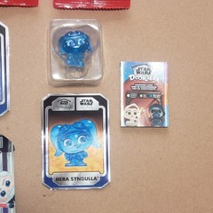 11 New STAR WARS Disney DOORABLES MINIFIGURES & Loose HYPER PEEK + Clip-On LOT