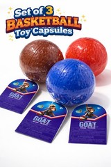 Set of 3-GOAT THE MOVIE 2.5″ Blind Mystery Figure Roarball 2026, NEW Sealed🐐